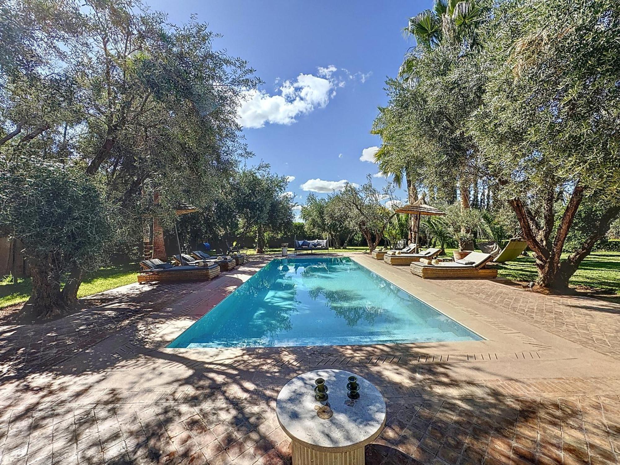 Villa Paschmina Piscine Chauffee Ourika Exterior photo