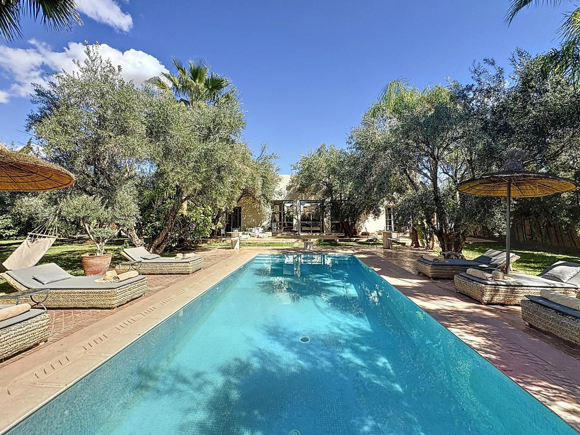 Villa Paschmina Piscine Chauffee Ourika Exterior photo