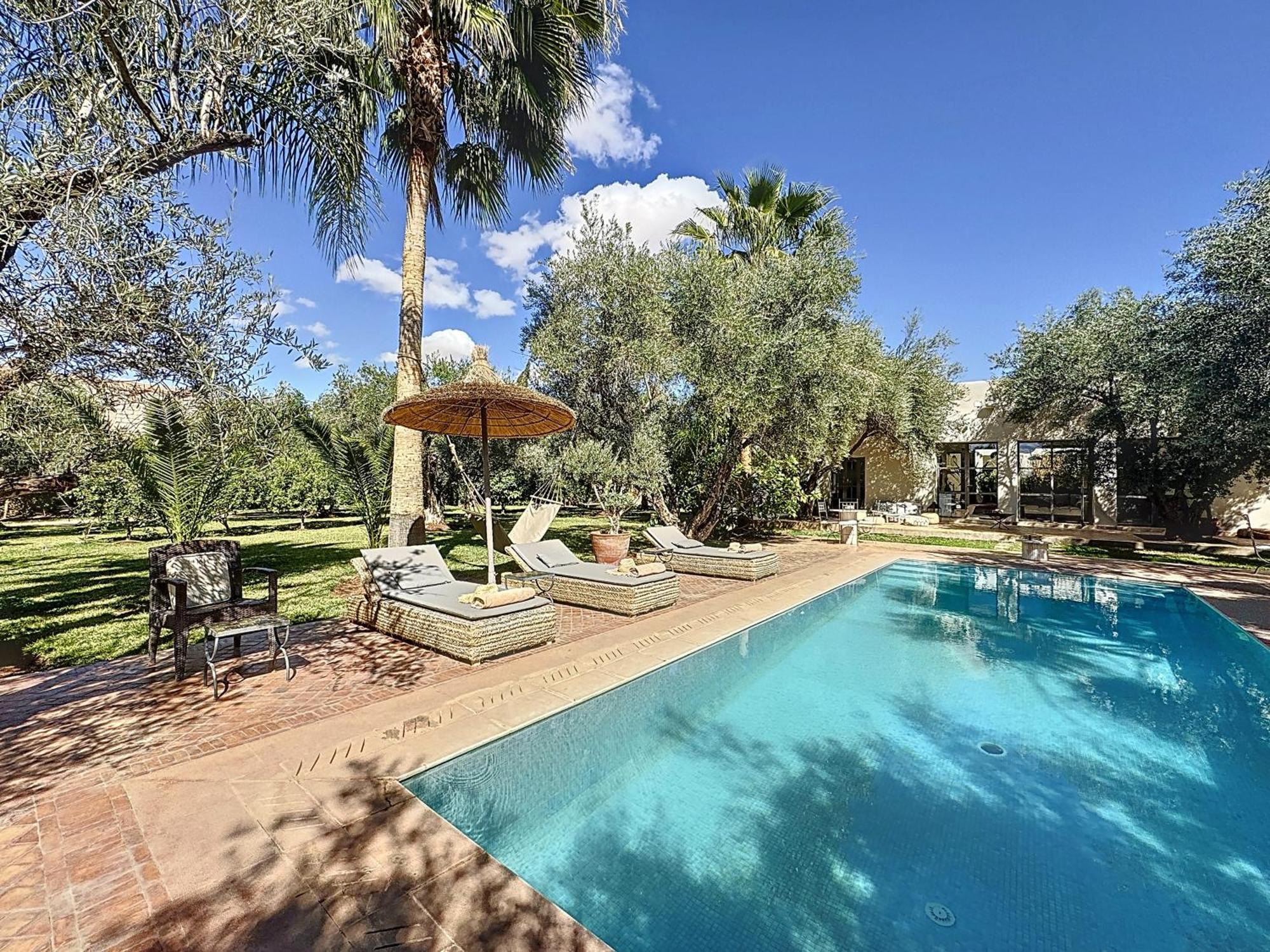 Villa Paschmina Piscine Chauffee Ourika Exterior photo